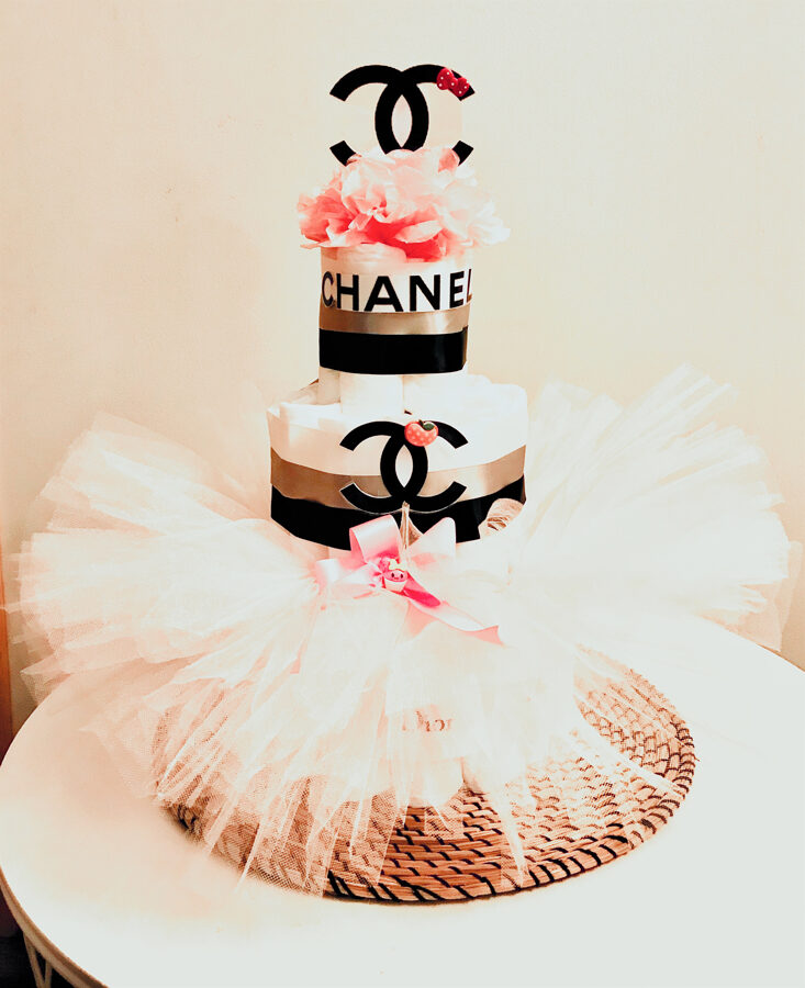 Pamperu torte "Chanel rose"