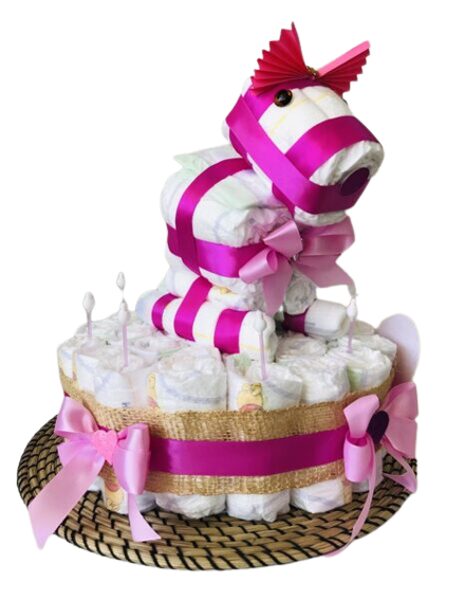 Pamperu torte "Zirdziņš"