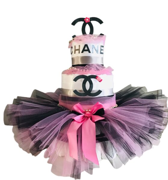 Pamperu Torte "Mazais Chanel Rose"
