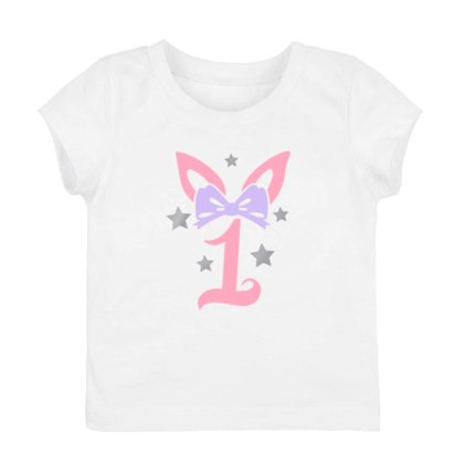 Meiteņu t-krekls Bunny number